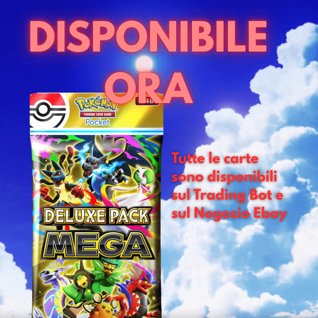 Busta Deluxe MEGA carte singole disponibili